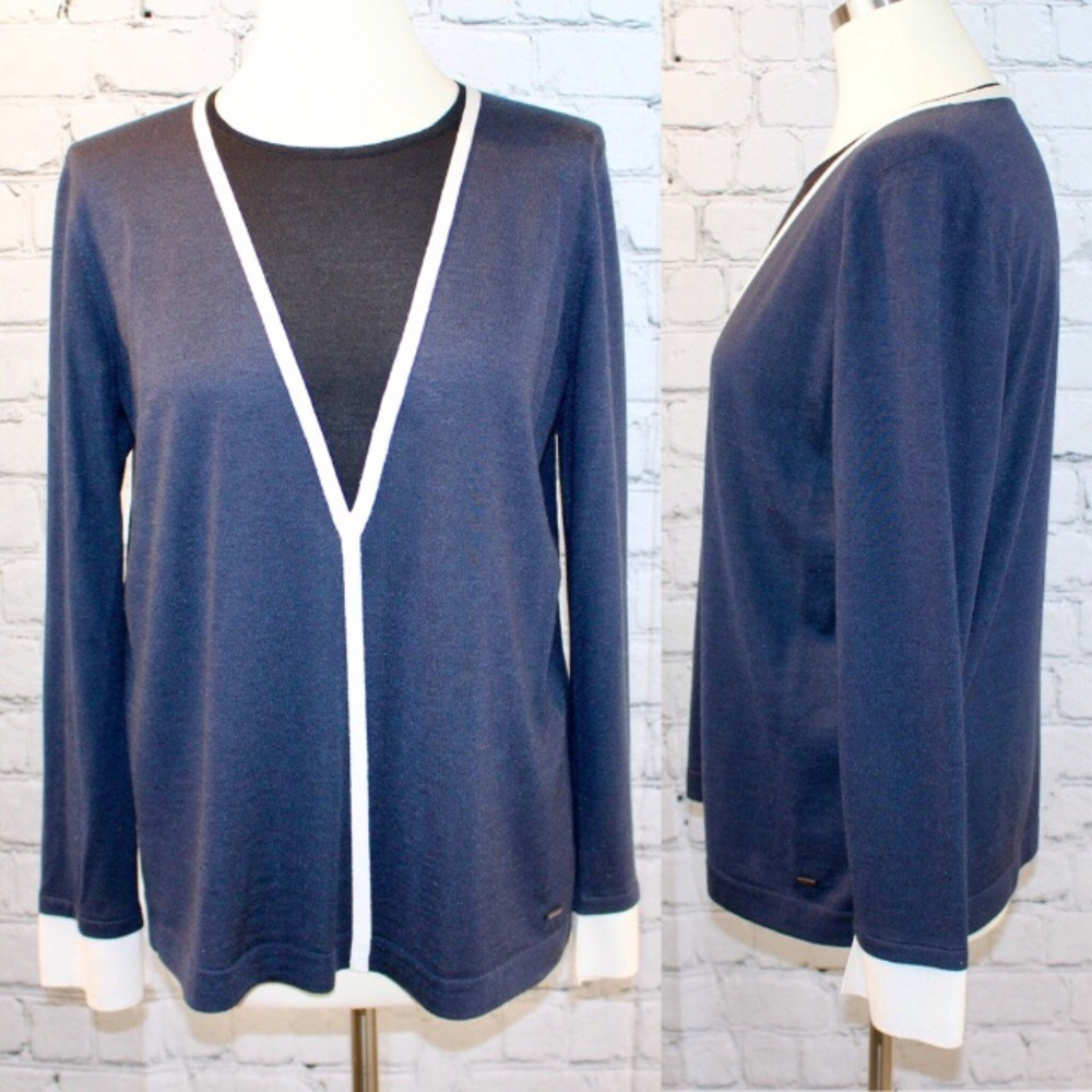 Akris color block sweater